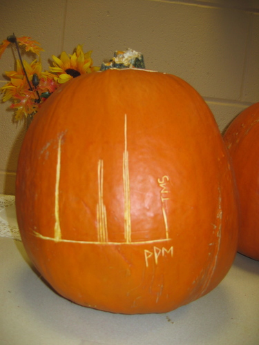 Pumpkin carving Dow NMR