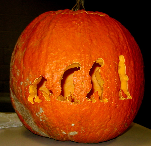 pumpkin carving Dow evolution