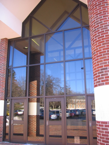entrance of Dow Science center